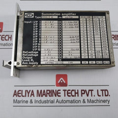 Deif Dca-3 R Summation Dc Amplifier 0-8V Dc 0-250 Kw 220Vac 3Va