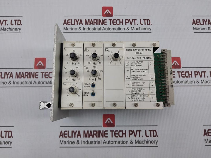 Deif Fas-2R Auto Synchronizing Relay 17D.4.7B 3.48.08-11