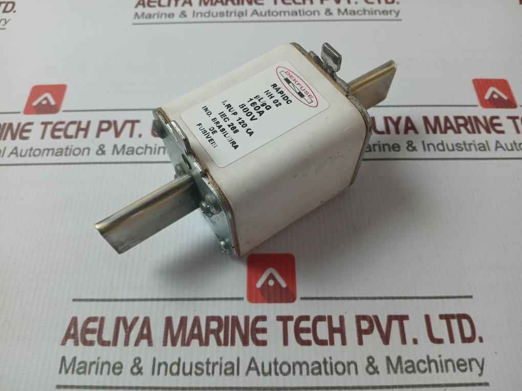 Dekfuse Nh 02 Hrc Fuse Gl/Gg 160A 500V 120Ka