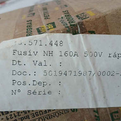 Dekfuse Nh 02 Hrc Fuse Gl/Gg 160A 500V 120Ka