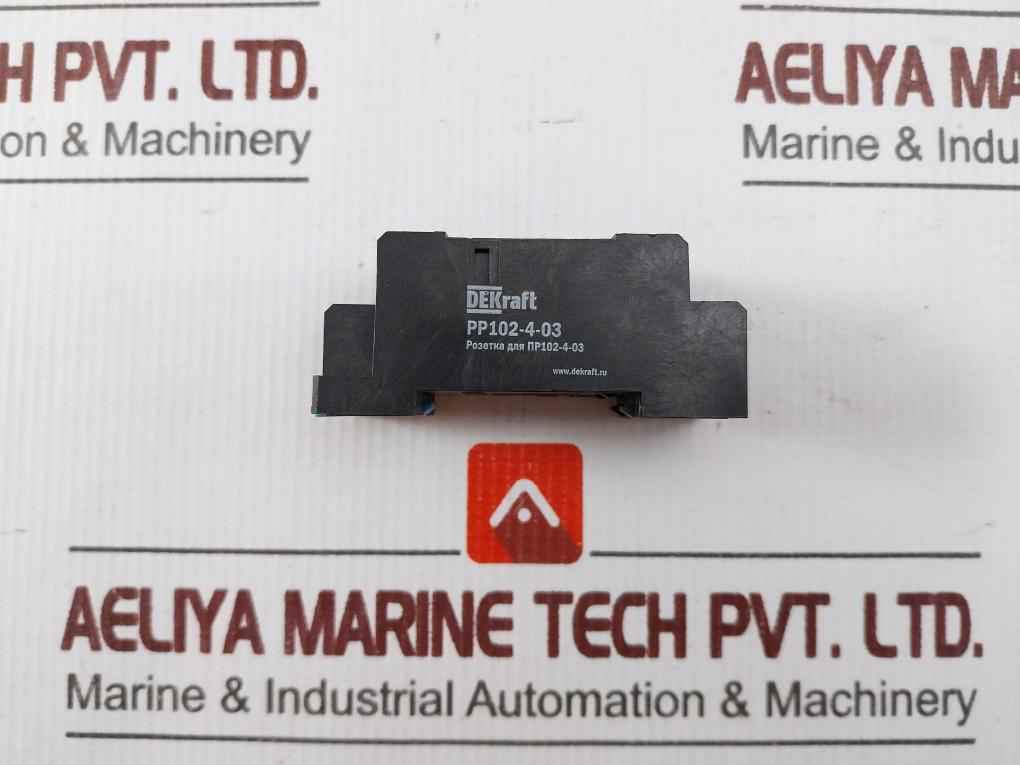 Dekraft Pp102-4-03 Relay Socket
