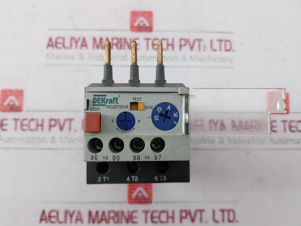 Dekraft Pt-03 Thermal Relay 220/240B Ie: 1.64A
