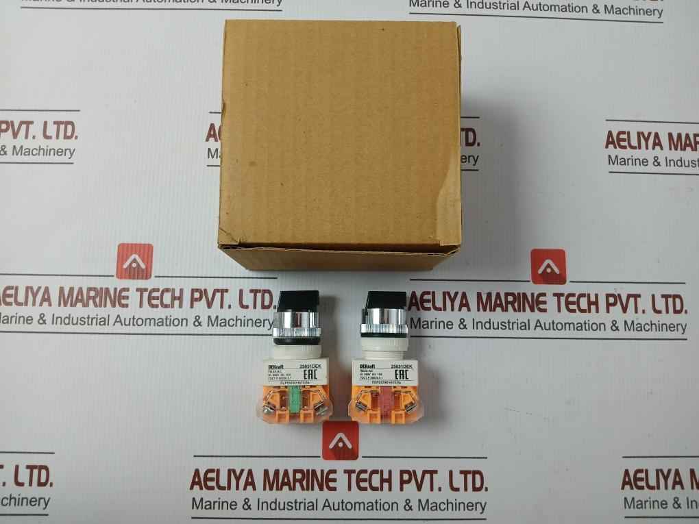 Dekraft Selector Switch Ui-600V Ith-10A Part No: 25051Dek