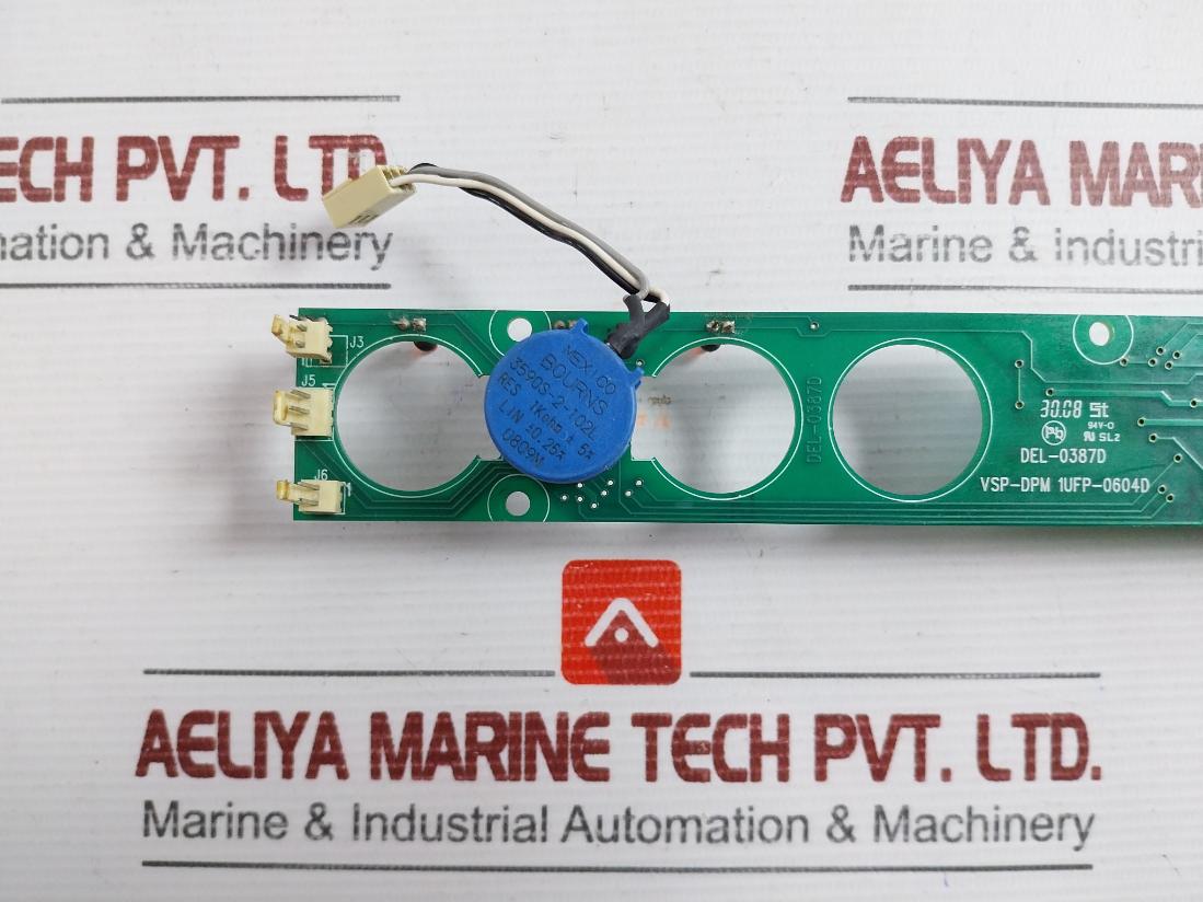 Del-0387D Control And Display Pcb Card Vsp-dpm 1Ufp-0604D 94V-0