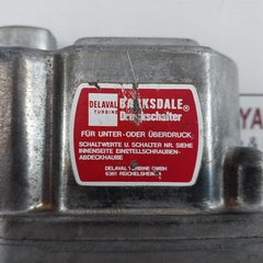 Delaval Turbine D1T-b80-lv Pressure Switch 0.04-5.5 Bar 0.1 Mpa 100 Kpa