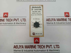 Delay-on-operate Timer Relay 30-600 Sec Electromatic Sa 205 220