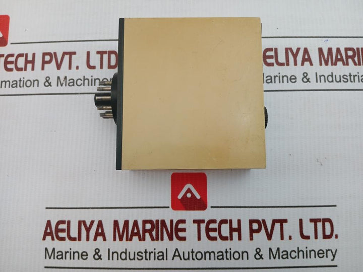 Delay-on-operate Timer Relay 30-600 Sec Electromatic Sa 205 220