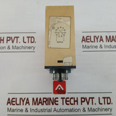 Delay-on-operate Timer Relay 30-600 Sec Electromatic Sa 205 220