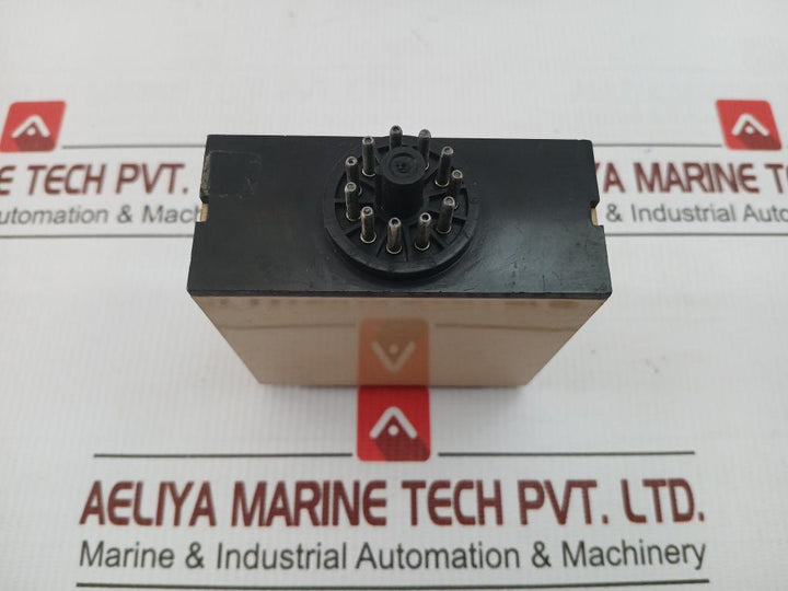 Delay-on-operate Timer Relay 30-600 Sec Electromatic Sa 205 220