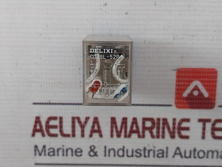 Delixi Cdz9L-52P Electromagnetic Relay 5A 28Vdc