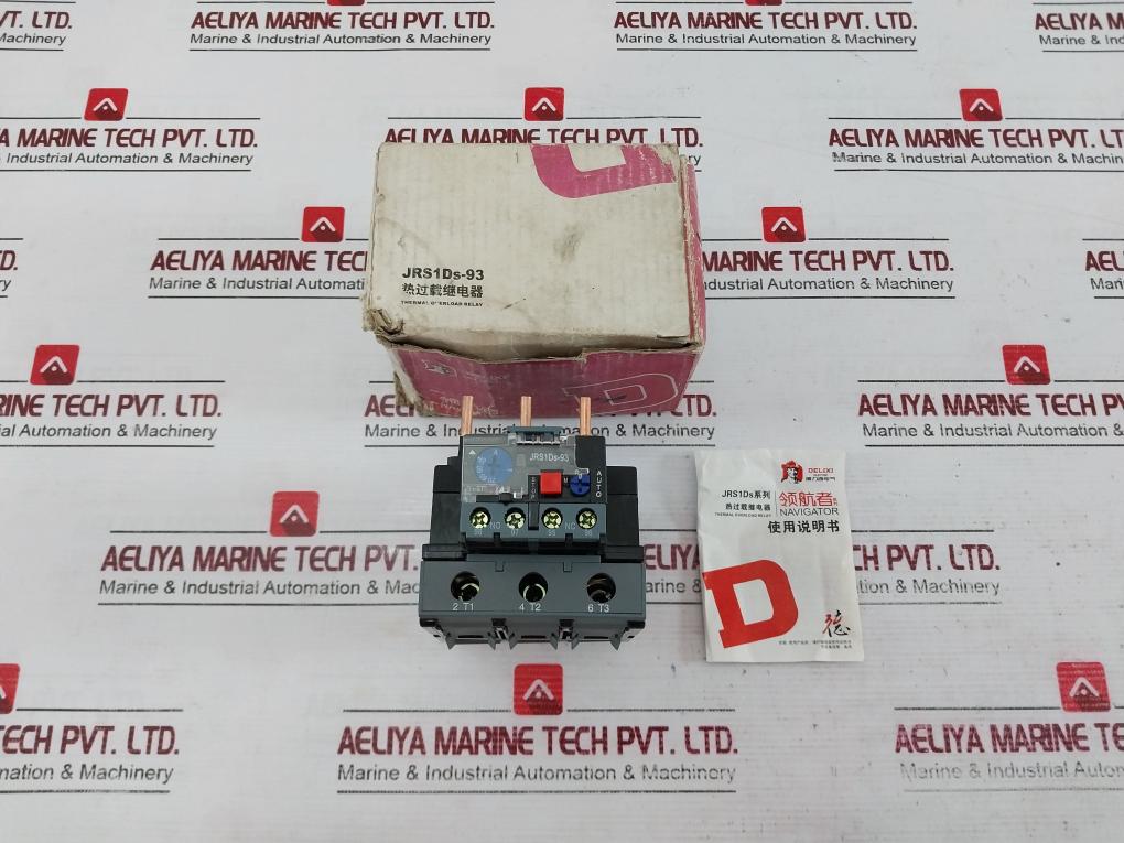 Delixi Electric Jrs1Ds-93 Thermal Overload Relay 660V 55-70A Iec 60947-4-1