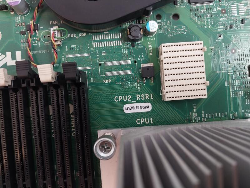 Dell 0Crh6C Workstation Motherboard Cpu2_Rsr1, 0T021F