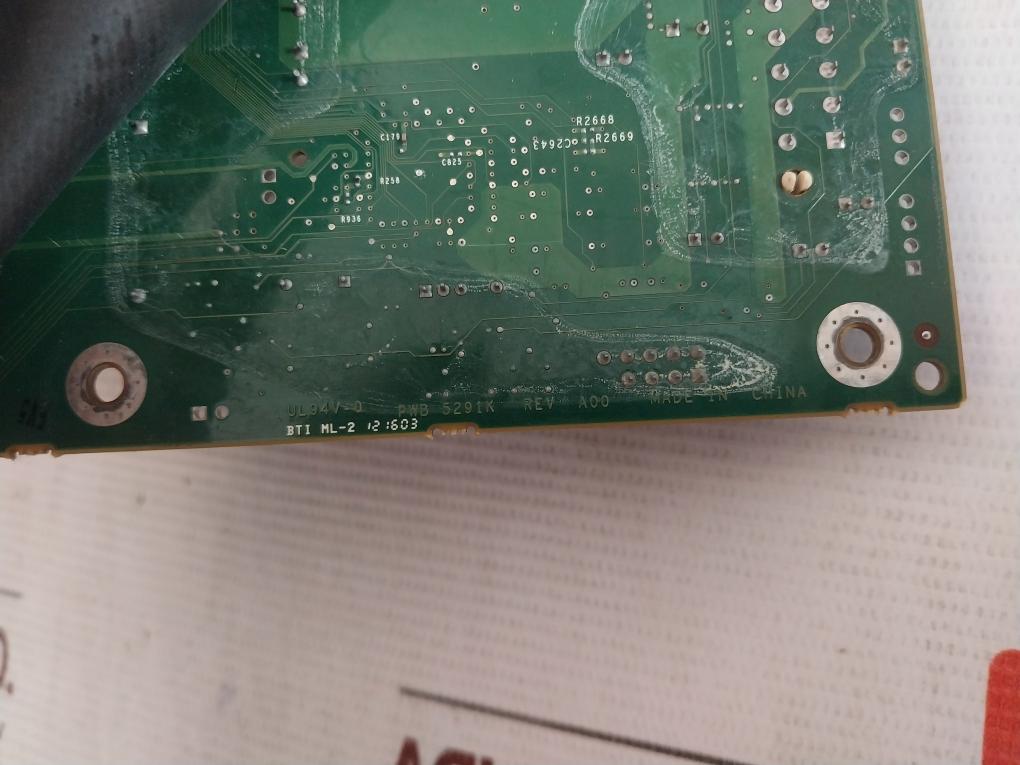 Dell 0Crh6C Workstation Motherboard E176084 Ul94V-0 Rev.A00 Pwb 5291K