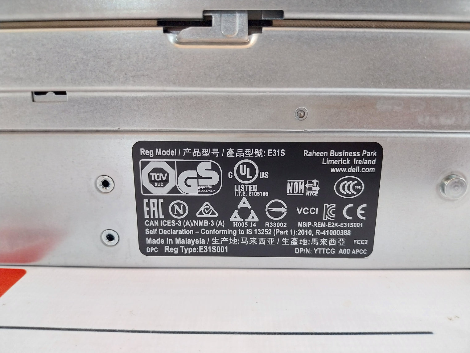 Dell 0Fyk4G Precision Rack 7910 Workstation Kit 4176R Kb212-b 5V 800Ma