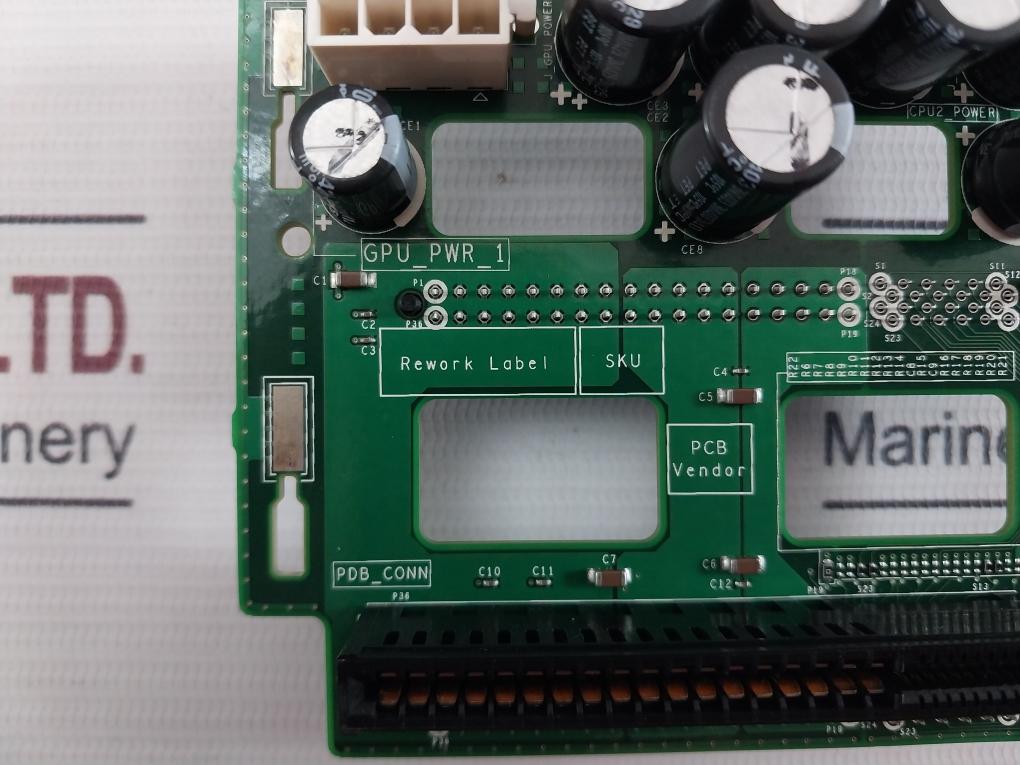 Dell 0K501P Power Supply Backplane Pwb Xxxxx Rev A00