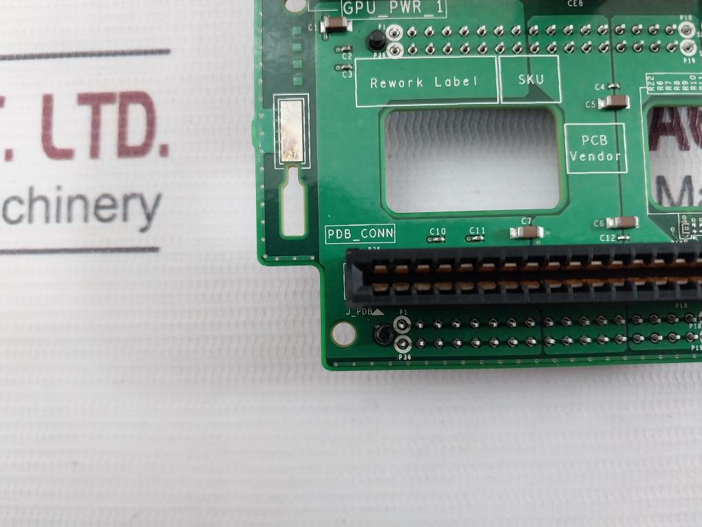 Dell 0K501P Power Supply Backplane Pwb Xxxxx Rev A00