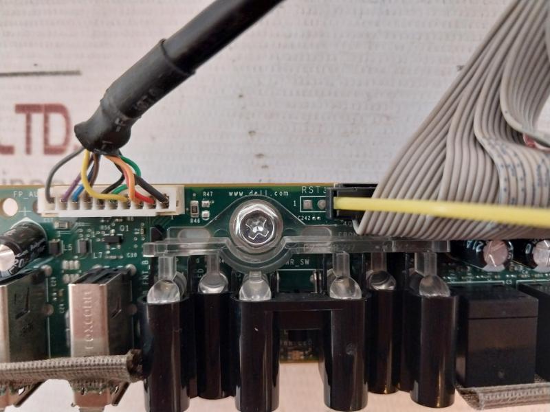 Dell 0M884G Front I/O Control Panel Rev A07 316779200012 A02