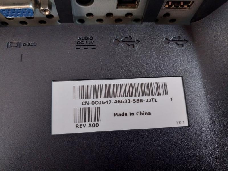 DELL 2001FP Color Monitor With Ac/dc Adapter CACC43111351, 20V, 4.5A