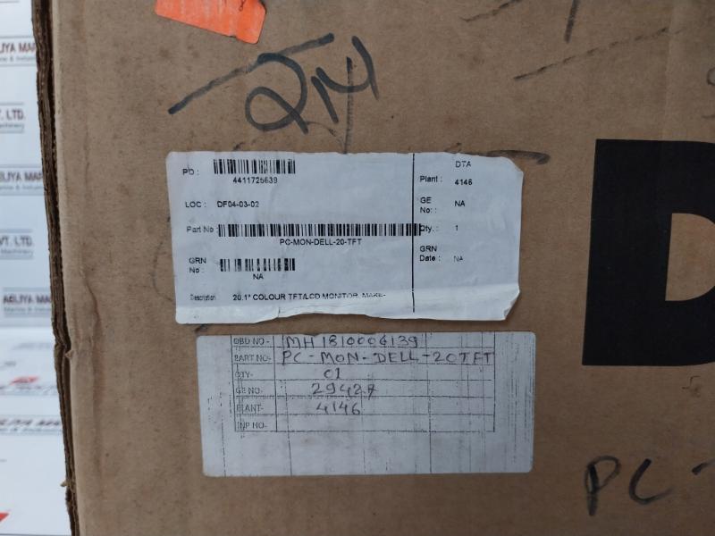 Dell 2007Fpb Lcd Monitor Pc-mon-dell-20-tft 50/60Hz
