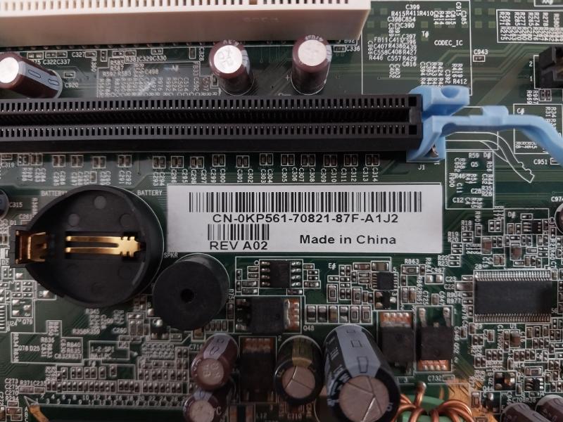 Dell Cn-0Kp561-70821-87F-a1J2 Motherboard E139765 118017545A Ml 94V-0