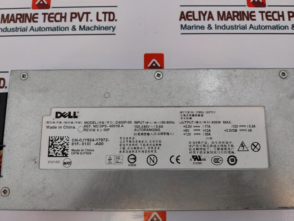 Dell D400P-00 Switching Power Supply