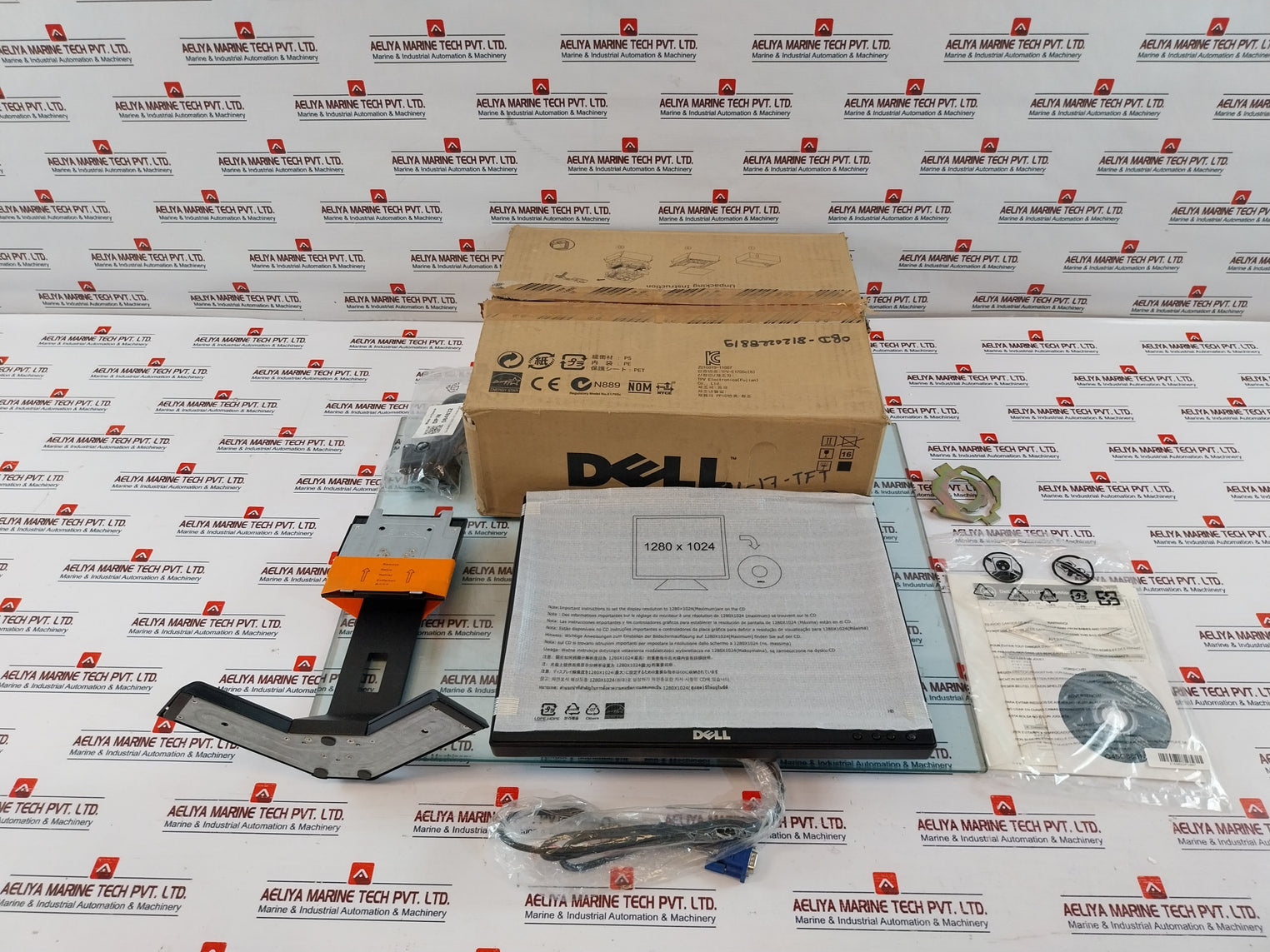 Dell E170Sc Lcd Monitor Kit Pc-mon-dell-17-tft 100-240V~ 50/60Hz 1.6A Rev: A03