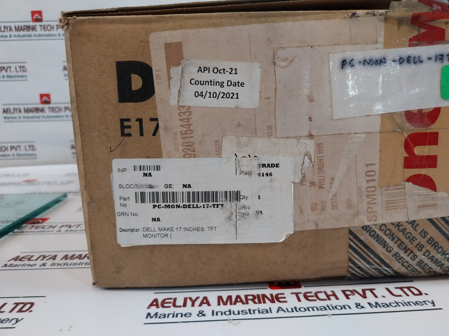 Dell E170Sc Lcd Monitor Kit Pc-mon-dell-17-tft 100-240V~ 50/60Hz 1.6A Rev: A03