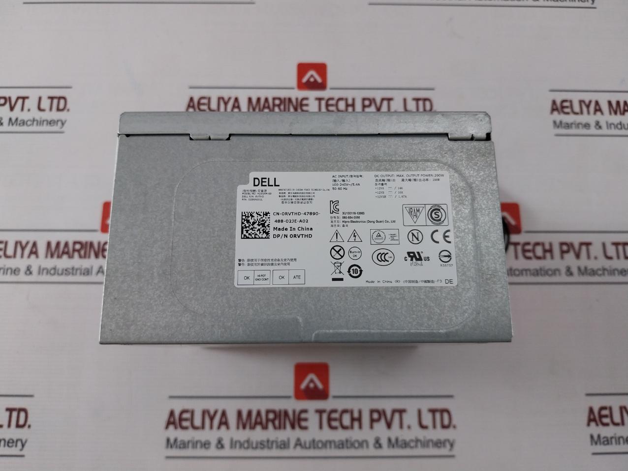 Dell H290Am-00 Switching Power Supply D290A001L 100-240V-/5.4A 50-60Hz