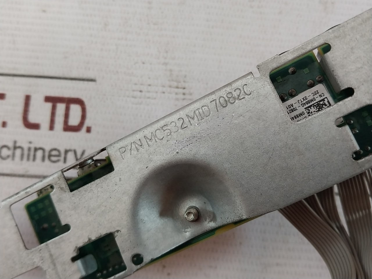 Dell Mc532Mid I/O Control Panel Dp/N 0M884G, 316779200012 A02, 7082C Rev: A00