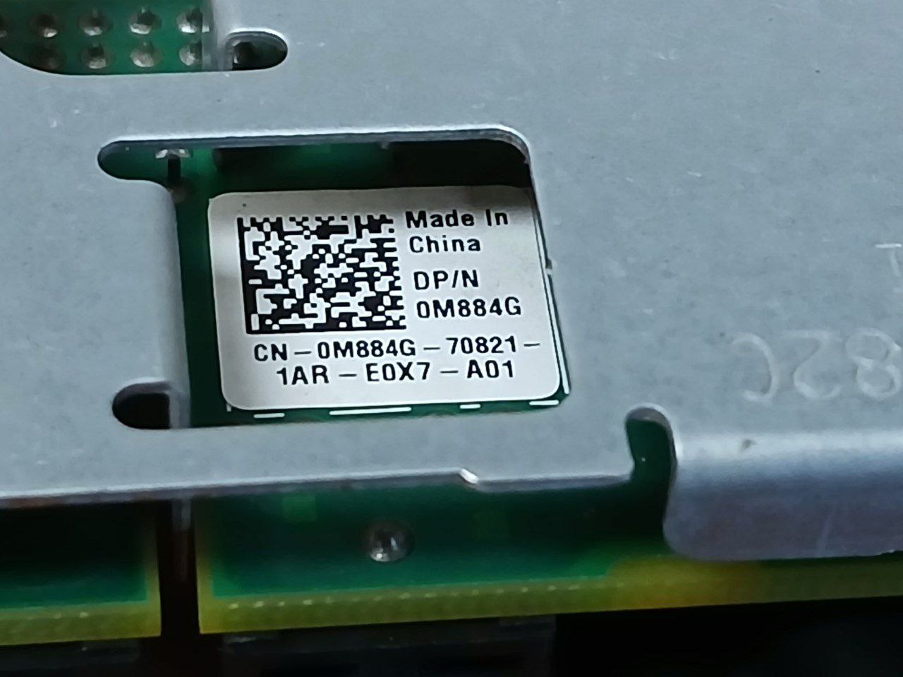 Dell Mc532mid I/o Control Panel, 7082c, Cn-0m884g