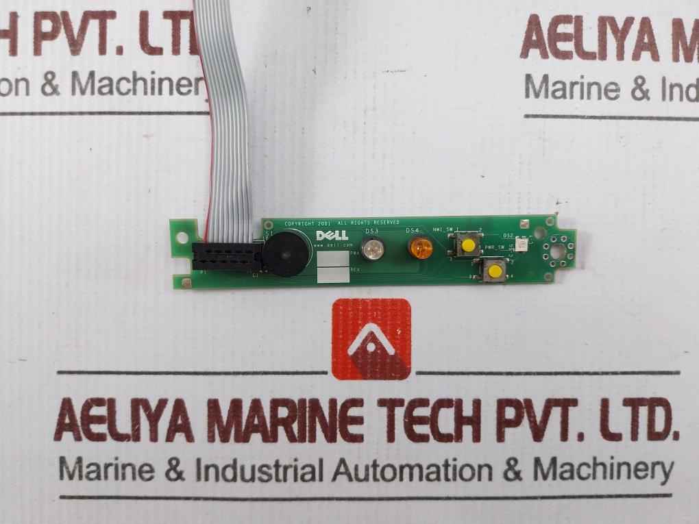Dell Mx-09k351-12417-2br-01jg Control Panel Pcb With Cable 300v/sci29-r13