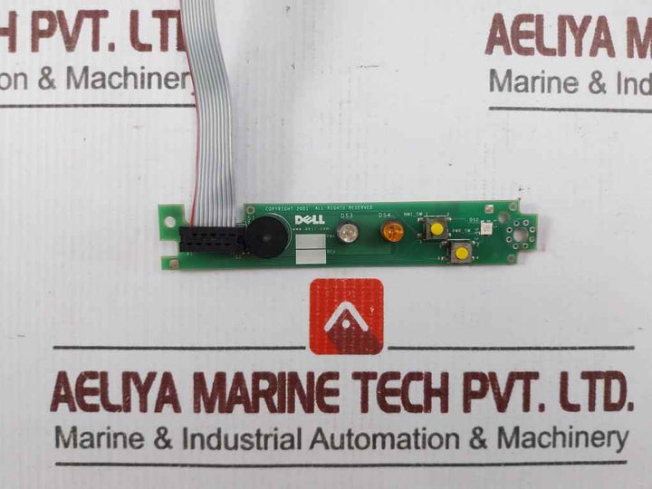 Dell Mx-09k351-12417-2br-01jg Control Panel Pcb With Cable 300v/sci29-r13
