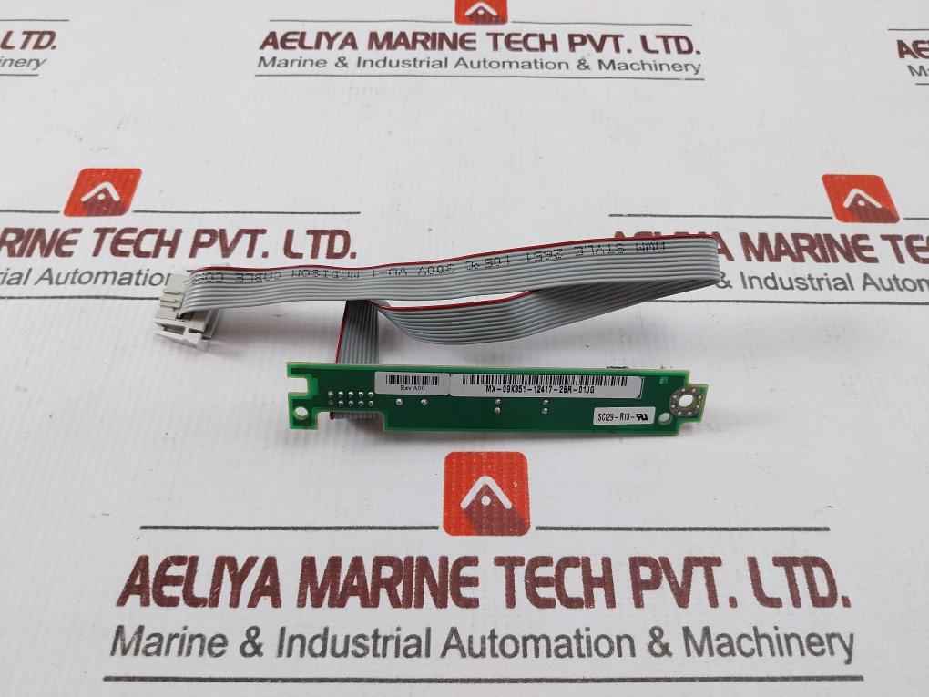 Dell Mx-09k351-12417-2br-01jg Control Panel Pcb With Cable 300v/sci29-r13