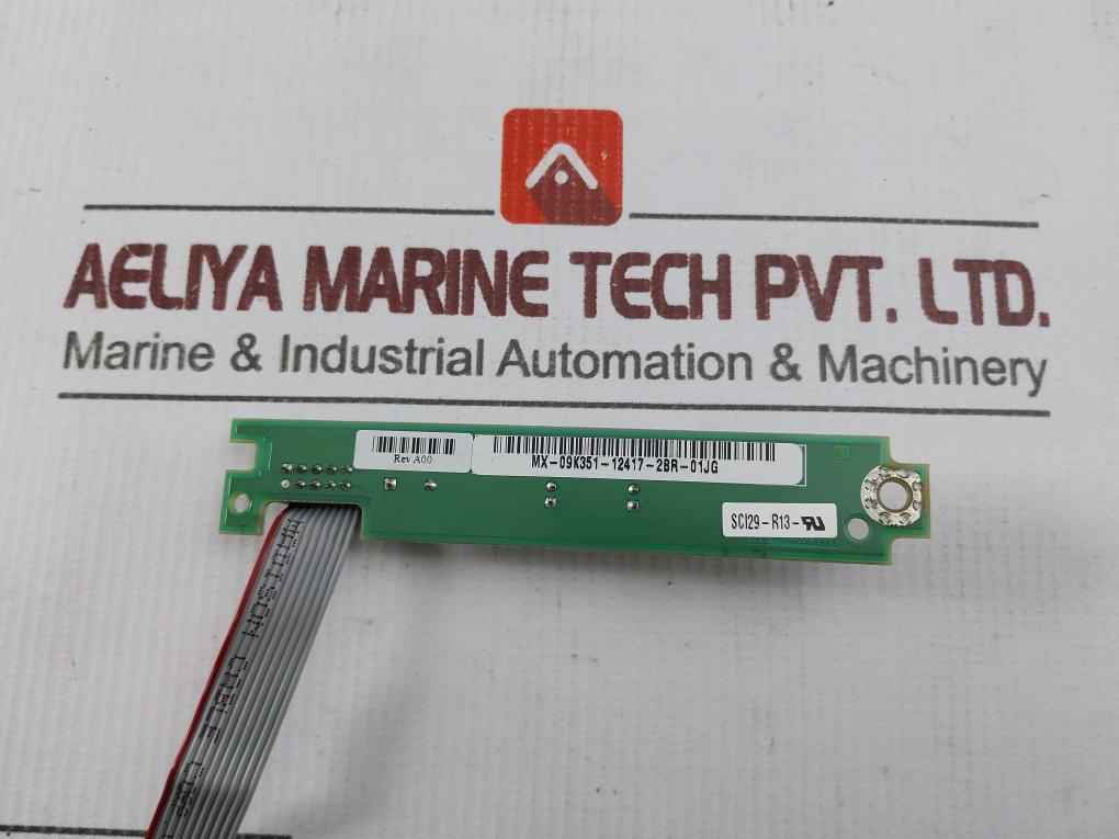 Dell Mx-09k351-12417-2br-01jg Control Panel Pcb With Cable 300v/sci29-r13