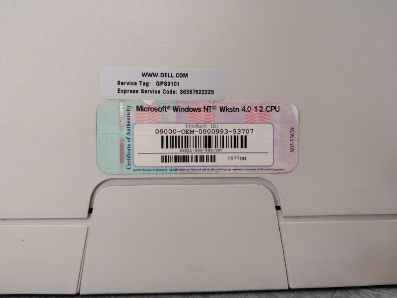 Dell Optiplex Gx200 Dcm Desktop Computer Windows Pentium 3 866mhz