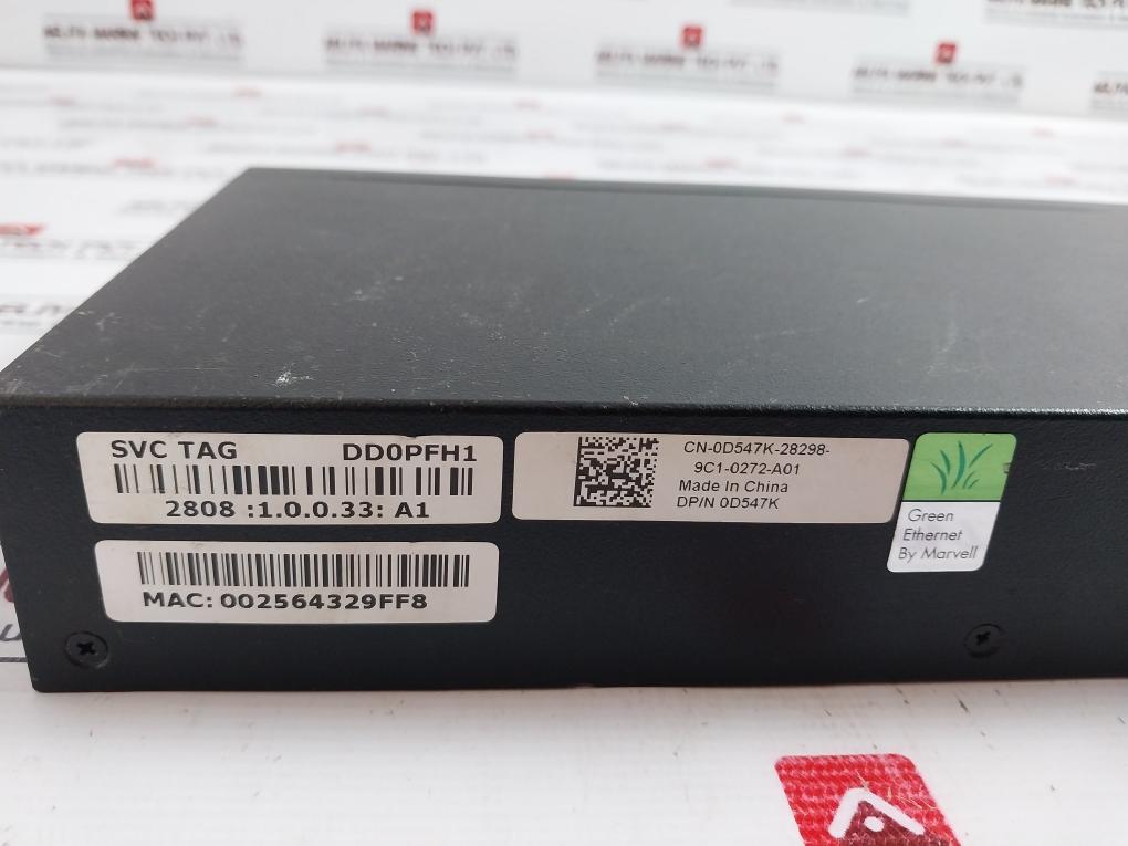 Dell Powerconnect 2808 8 Port Ethernet Switch 0609-09-3777