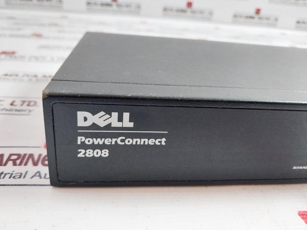 Dell Powerconnect 2808 8 Port Ethernet Switch 0609-09-3777