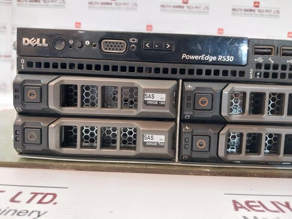 Dell Poweredge R530 Rack Server E29S Al13Sxb300N Hdeae02Daa51 300Gb Rpm 15K