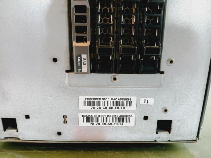 Dell Poweredge T610 Tower Server Raid 570w 146gb 15k Rpm Sas 6gbps