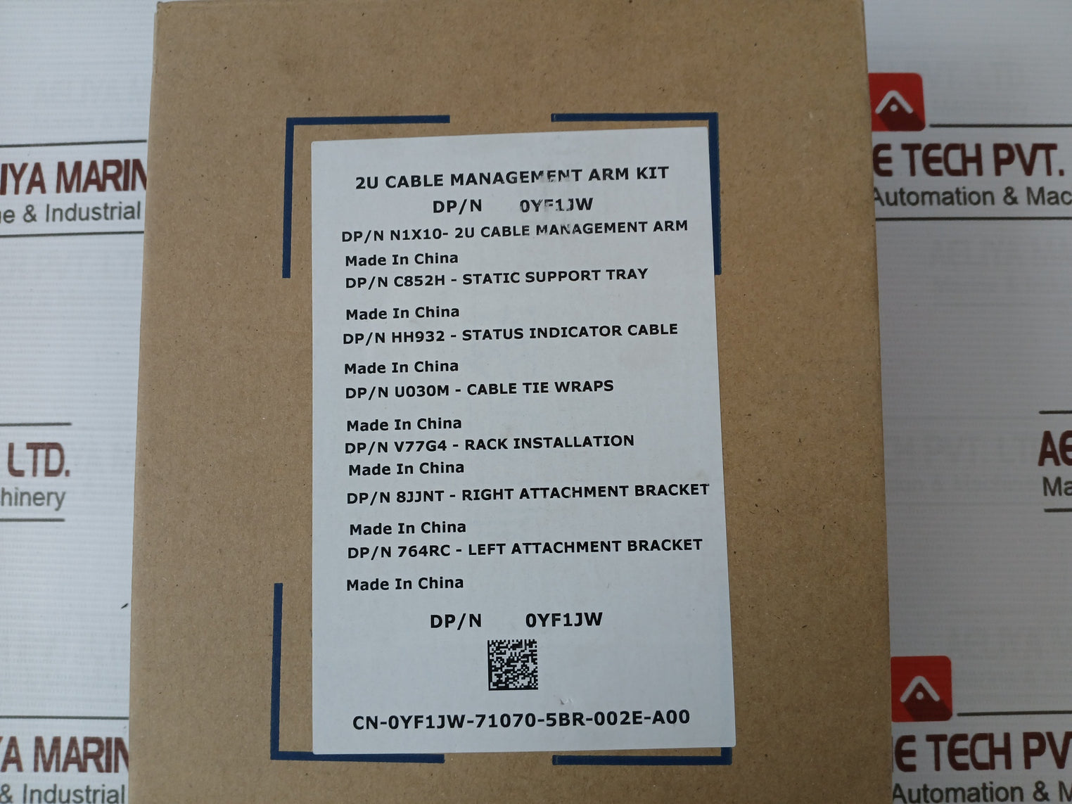 Dell Precision Rack 7910 Readyrails Ii Rack‐Mount Hardware Set 0005Sdm1 50/60Hz