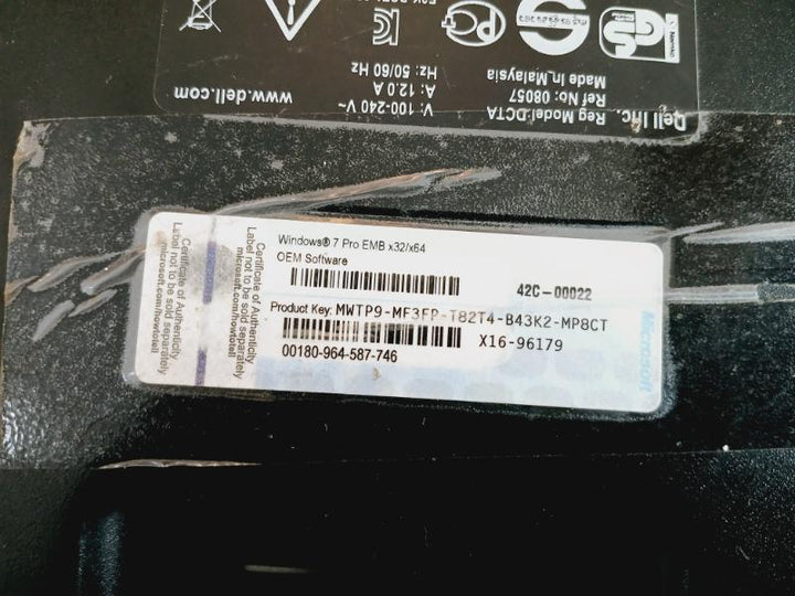 Dell Precision T5500 Workstation 51154290-500 Dcta 320Gb 100-240V 12.0A 50/60Hz