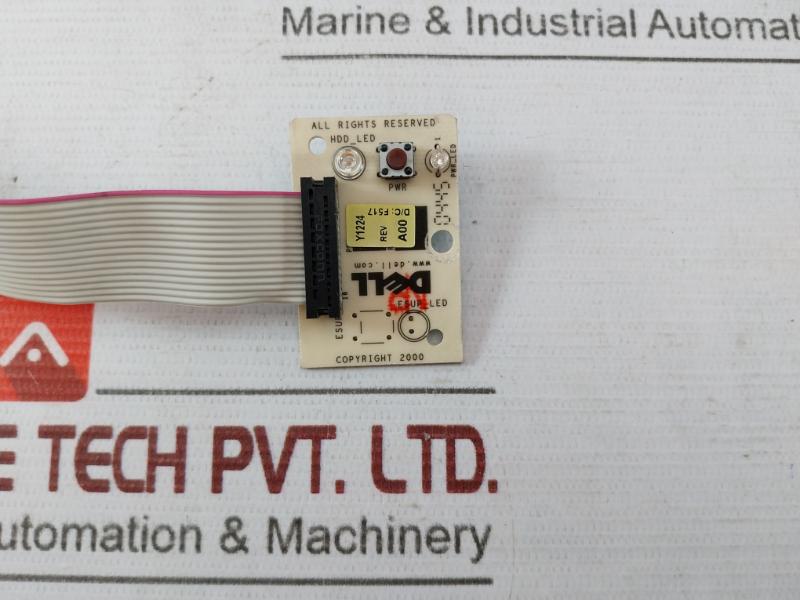 Dell Pwb 45Vex Front Panel Control Board 94V-0 300V 28 Awg -012