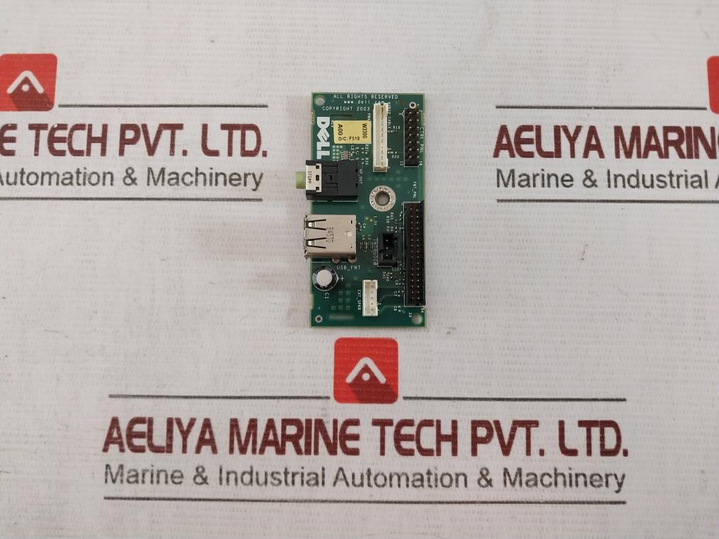 Dell Pwb T3494 Front Audio Panel Pcb Module F518 Rev: A00 105 C 300V