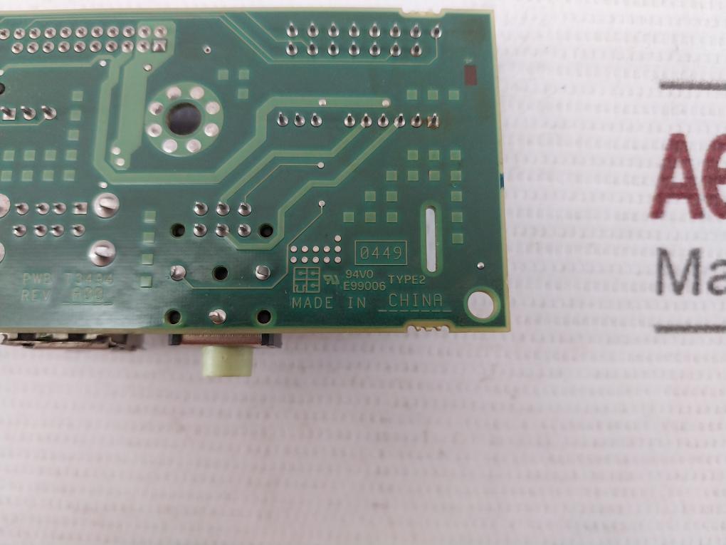 Dell Pwb T3494 Front Audio Panel Pcb Module F518 Rev: A00 105 C 300V
