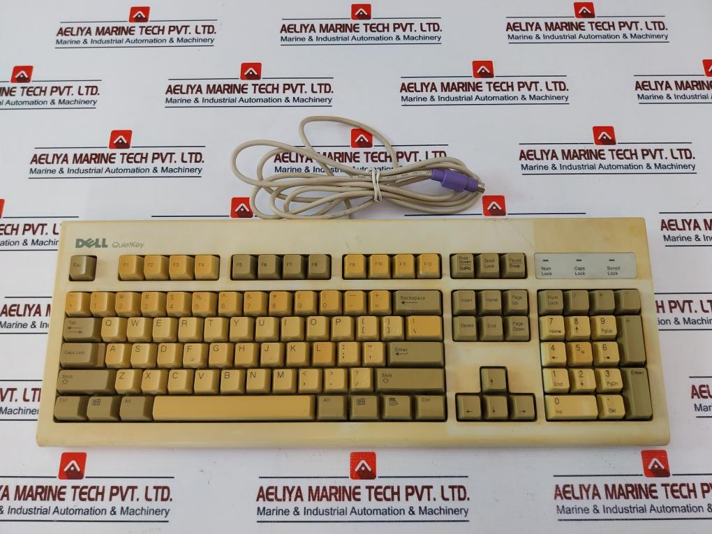 Dell Sk-8000 Quietkey Wired Computer Keyboard Rev: A00