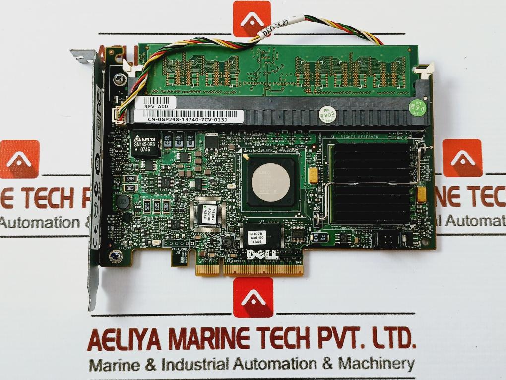 DELL UCP-51 PowerEdge PWB U7511 RAID Controller Card WX717-817-00M3