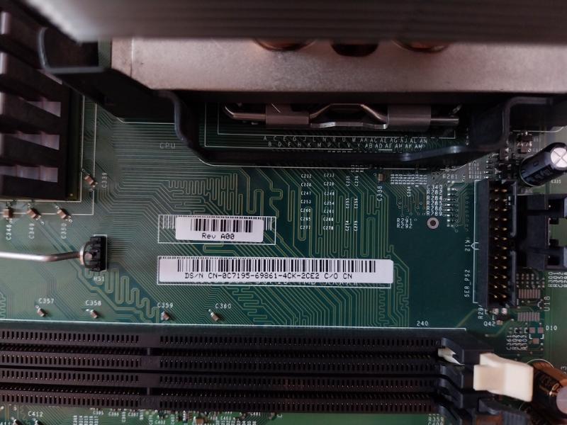 Dell W4104 Motherboard A00 Ul94V-0 E 219542 J6238