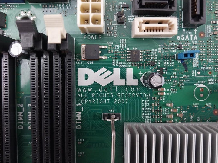 Dell Cn-0Gm819-13740-7Cf-085C Motherboard W/ Cpu Heatsink P46636A A02-008