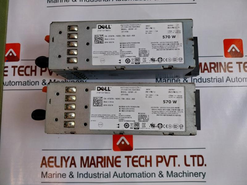 Dell E03S Poweredge T610 Tower Server Raid A570P-01 570W 146Gb Sas 15K Rpm