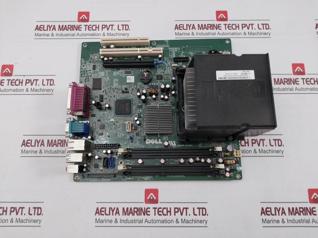 Dell E93839 Motherboard W/ Cpu Heatsink E198991 01012Wna0-017-g Bti Ml-2